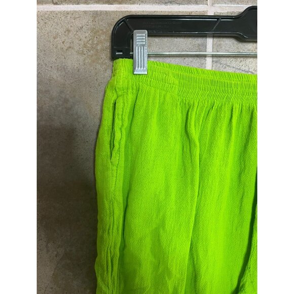 Manta Del Lago Gauze Wide Leg Capri Pants Women Sz M Pull On NWT Lot of 2 Beach - Picture 7 of 11